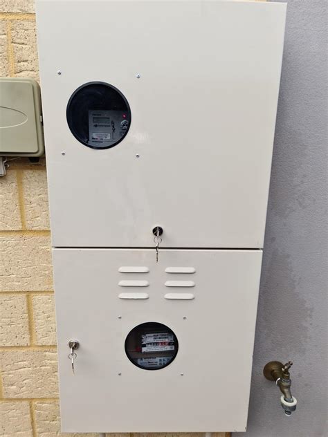 electric meter box suppliers perth|metal meter box Perth.